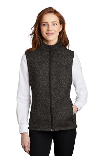 Custom Embroidered Port Authority Ladies Sweater Fleece Vest - L236 