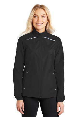 Custom Embroidered  Port Authority Ladies Zephyr Reflective Hit Full-Zip Jacket - L345 