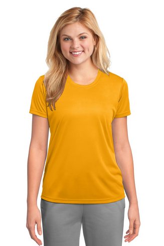 Custom Printed  Port & Company Ladies Essential Performance Tee - LPC380 