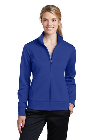 Custom Logo Sport-Tek Ladies Sport-Wick Fleece Full-Zip Jacket - LST241 