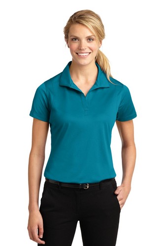 Custom Logo  Ladies Micropique Sport Wick Polo LST650  Embroidered