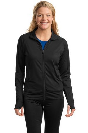 Custom Printed  Ladies NRG Fitness Dri-Fit Jacket Sport-Tek LST885 