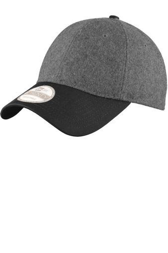 Custom Embroidered  New Era Melton Wool Heather Cap - NE206 