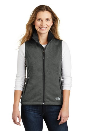 Custom Embroidered  The North Face Ladies Canyonwall Soft Shell Vest - NF0A3LH1 