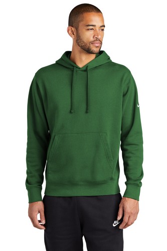 Custom Printed Nike Club Fleece Sleeve Swoosh Pullover Hoodie - NKDR1499 