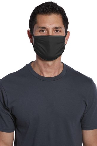 Custom Printed Port Authority Cotton Knit Face Mask (5 Pack). PAMASK05 With Imprint