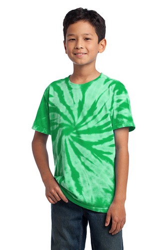 Custom Printed Port & Company Youth Tie-Dye Tee - PC147Y 