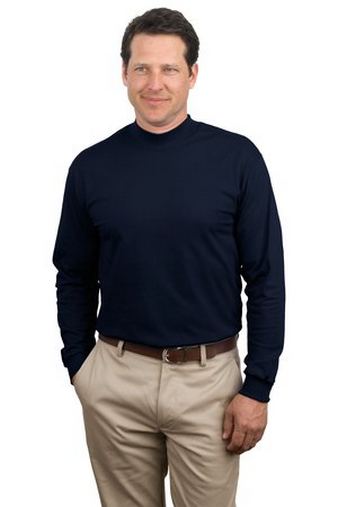 Custom Printed  Port & Company Mock Turtleneck - PC61M 