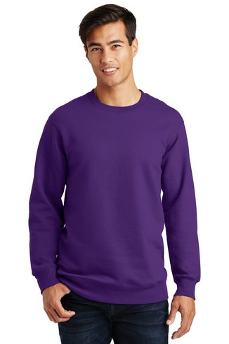 Custom Printed  Port & Company Fan Favorite Fleece Crewneck Sweatshirt - PC850 