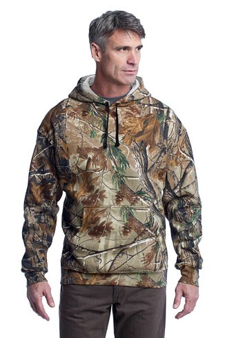 Custom Logo  Realtree Pullover Hooded Sweatshirt - Russell Outdoors - S459R 