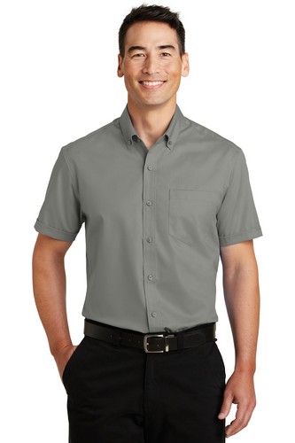 Custom Embroidered Port Authority SuperPro Twill Shirt - S664 