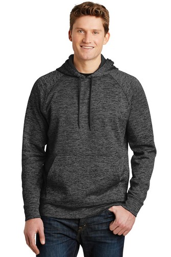 Custom Printed  Sport-Tek PosiCharge Electric Heather Fleece Hooded Pullover - ST225 