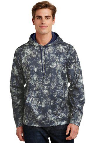 Custom Printed  Sport-Tek Sport-Wick Mineral Freeze Fleece Hooded Pullover - ST230 