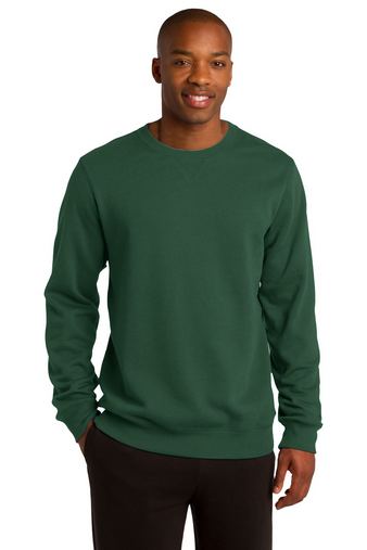 Custom Printed  Crewneck Sweatshirt. ST266 Sport-Tek  With Logo