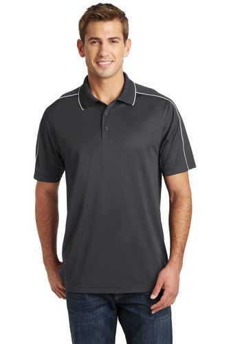 Custom Embroidered  Sport-Tek Micropique SportWick Piped Polo - ST653 