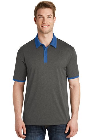 Custom Embroidered  Sport-Tek Heather Contender Contrast Polo - ST667 