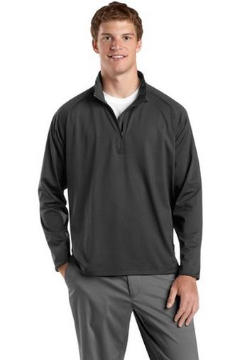 Custom Logo  Sport-Wick Stretch 1/2-Zip Pullover ST850  Embroidered