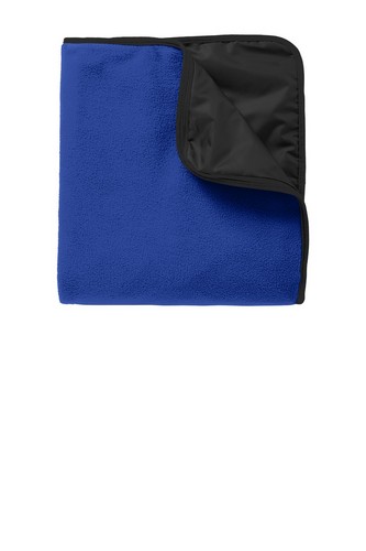 Custom Logo Port Authority Fleece & Poly Travel Blanket - TB850 