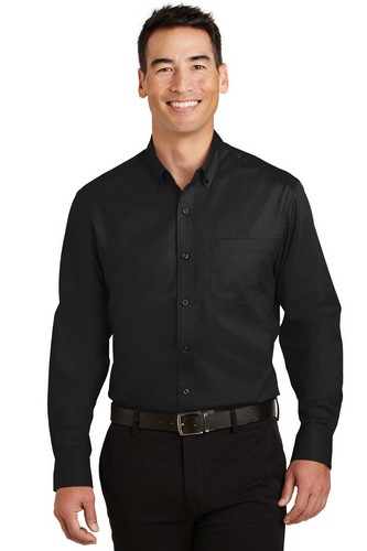 Custom Embroidered  Port Authority Tall SuperPro Twill Shirt - TS663 