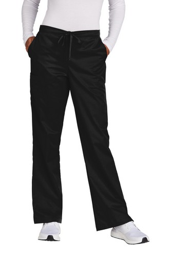 Custom Embroidered WonderWink Women's Petite WorkFlex Flare Leg Cargo Pant - WW4750P 