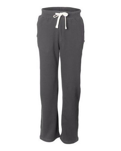 Custom Embroidered  Weatherproof Cross Weave Open Bottom Sweatpants - 7766 