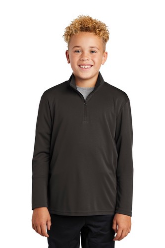 Custom Printed Sport-Tek Youth PosiCharge Competitor 1/4-Zip Pullover. YST357 with imprint