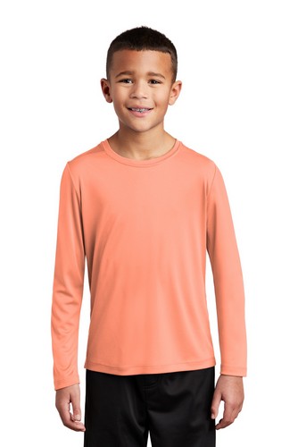 Custom Printed Sport-Tek Youth Posi-UV Pro Long Sleeve Tee - YST420LS 