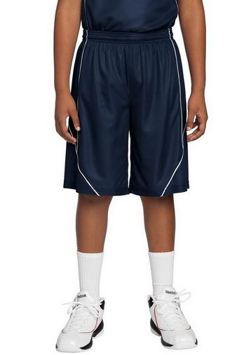 Custom Printed  Youth Mesh Reversible Spliced Short Sport-Tek - YT565 