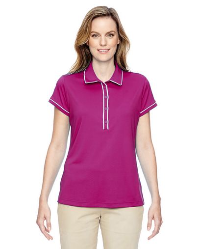 Custom Embroidered  adidas Golf Ladies' Piped Polo - A126 