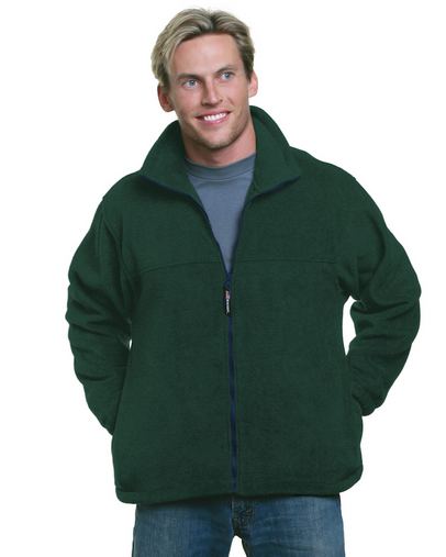 Custom Embroidered  Bayside Full-Zip Fleece Jacket - BA1130 