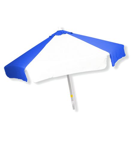 Custom Logo  7' Telescopic Aluminum Umbrella With Valance 