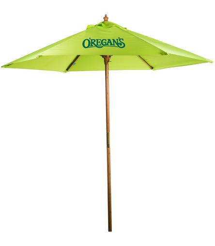 Custom Logo 7' Market Umbrella With Imprint