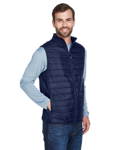 Custom Embroidered Core 365 Men's Prevail Packable Puffer Vest - CE702 