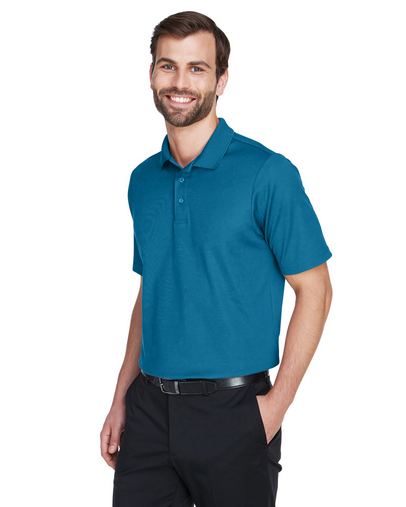 Custom Embroidered Devon & Jones CrownLux Performance Men's Plaited Polo - DG20 