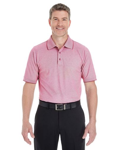 Custom Embroidered  Devon & Jones Pima-Tech Oxford Pique Polo - DG220 