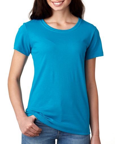 Custom Printed  Next Level Ladies' Ideal T-Shirt - N1510 