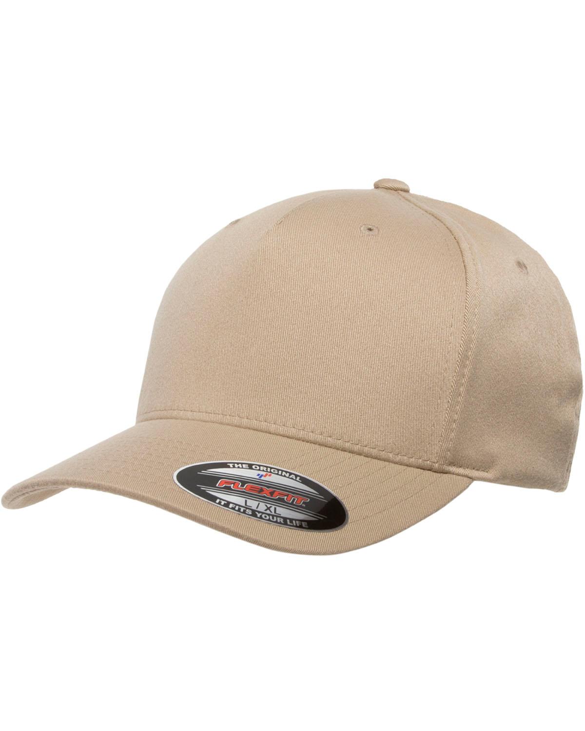 Custom Logo Flexfit Five Panel Cap - 6560